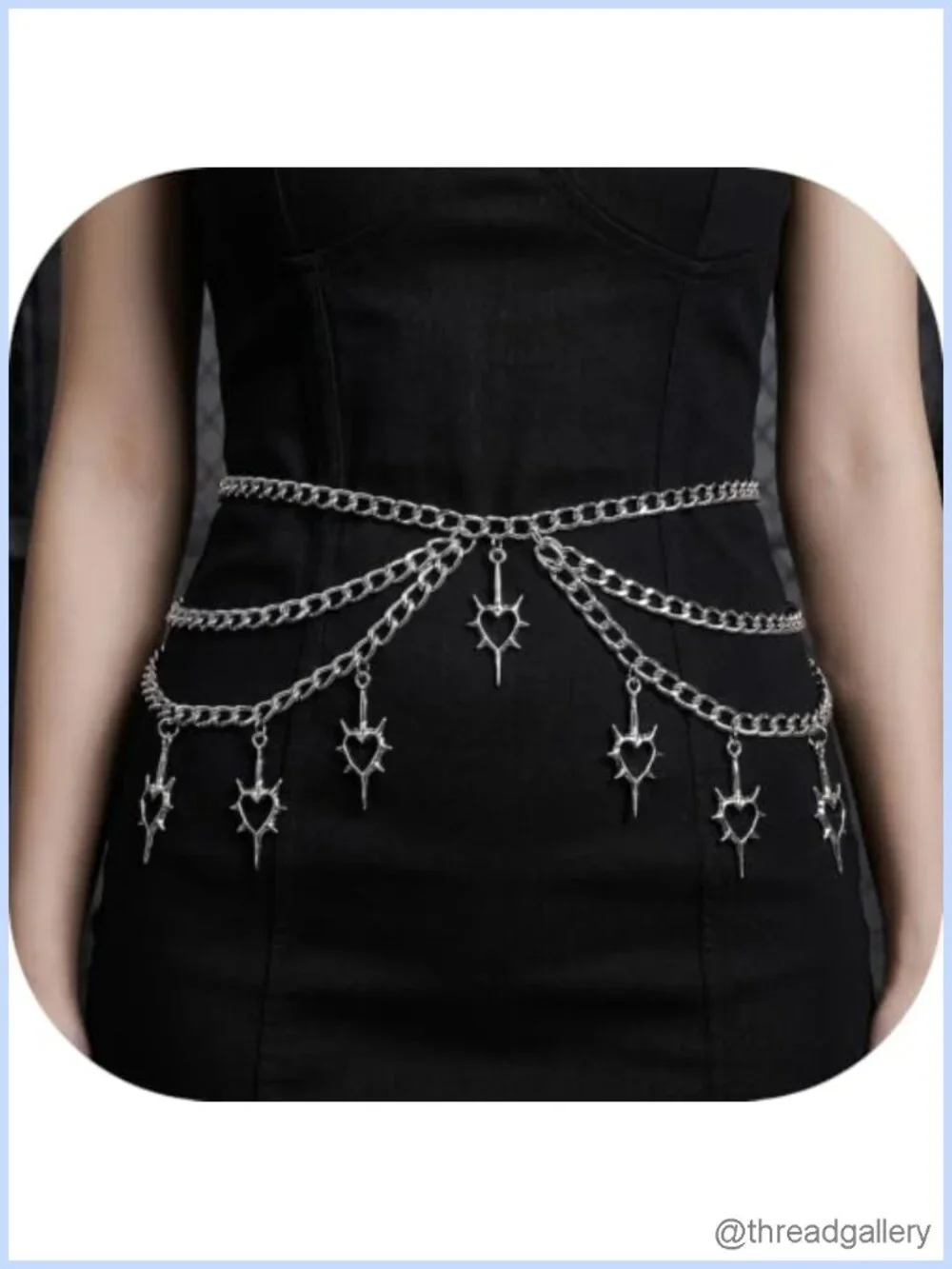 N/A goth waist
